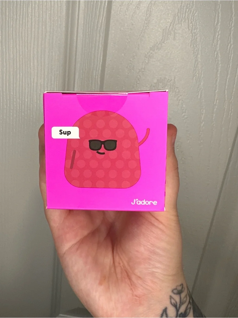 J’adore Gum Gum Drop Droppable Squishy Toy - Pink
